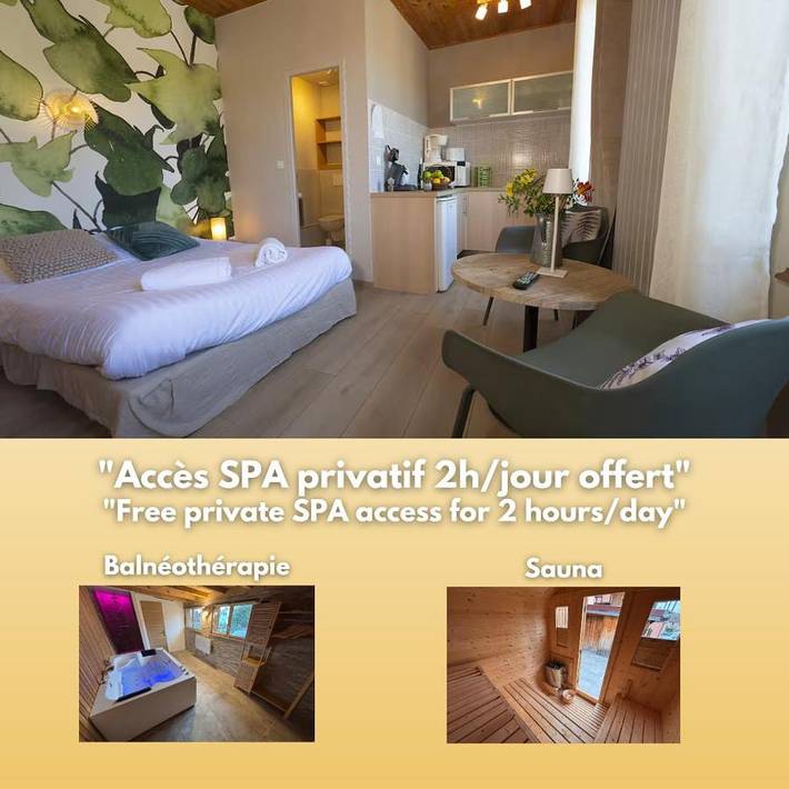 Ferienwohnung für 2 Personen, mit Garten und Whirlpool sowie Sauna in Riquewihr