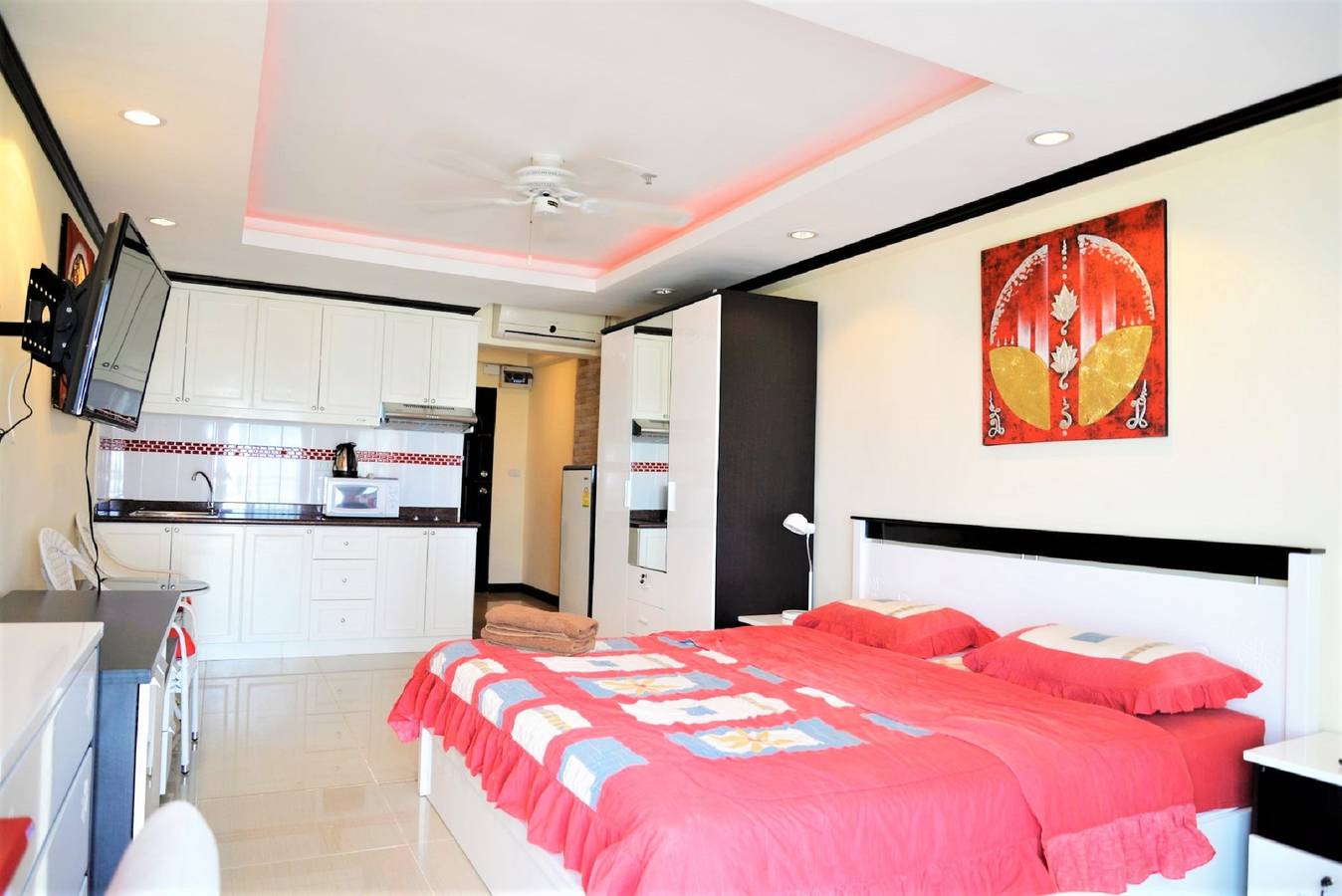 Ganze Ferienwohnung, Meerblick Wohnung Jomtien Strand Eigentumswohnung S2 16. Stock Pattaya in Pattaya, Chon Buri