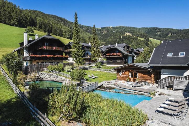 Apartmenthotel für 4 Personen, mit Garten und Kinderpool sowie Pool und Sauna