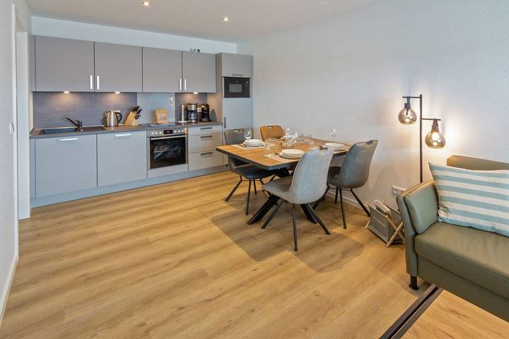 Ganze Wohnung, Komfortables Domizil Deichloft D5 mit Balkon und moderner Ausstattung in Norddeich, Norden und Umgebung