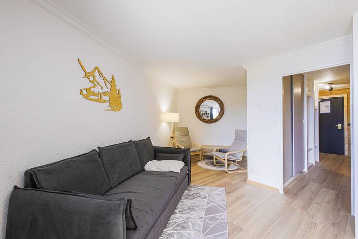 Gîte pour 6 personnes, avec Balcon ainsi que Piscine et Sauna à Huez - 3