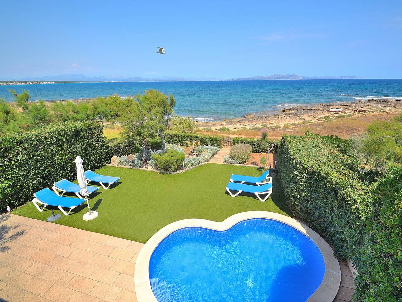 Villa idyllique, vue mer - 6 pers. in Colònia de Sant Pere, Artà