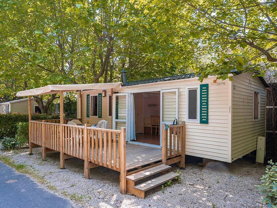 Camping Roma Capitol - Mobile home 6 persons - Mobil-home | Classic Xl | 3 Bedrooms | 6 Pers. | Raised terrace | Air-con. in Rome, Rome Province