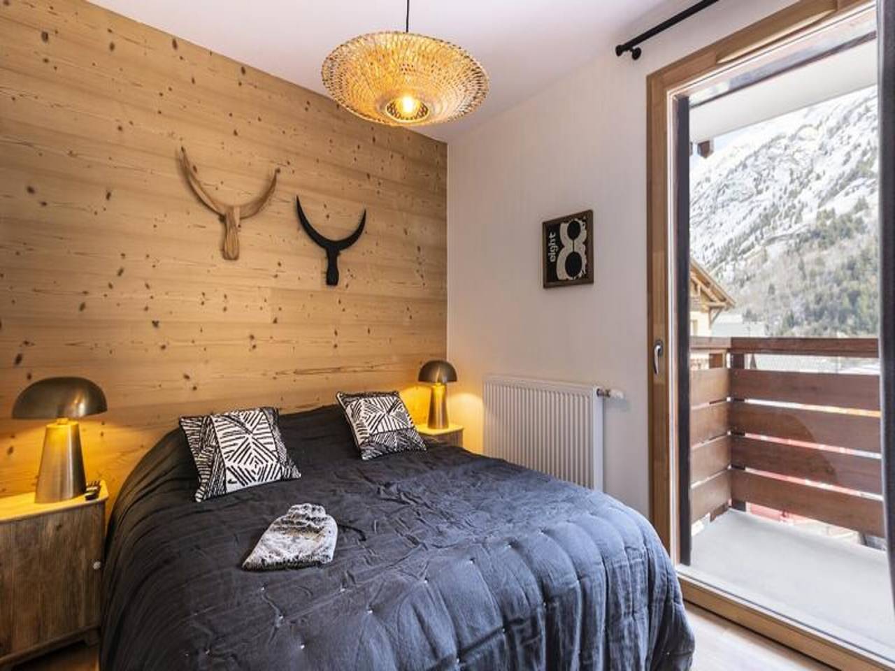 Appartement entier, Appartement à Vaujany avec accès aux remontées mécaniques in Vaujany, Parc national des Écrins