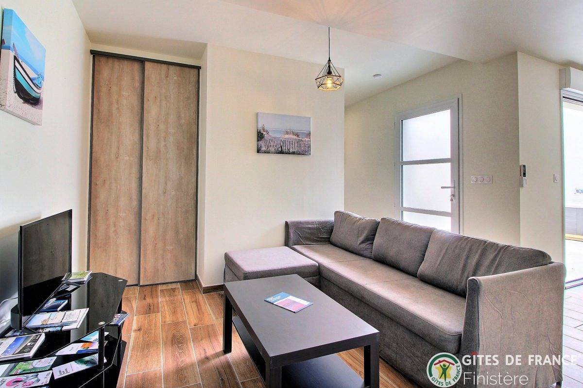 Villa le nid des dunes et spa- Gîte 1 in Santec, Ceinture Dorée