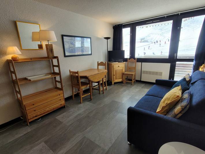 Gîte pour 4 personnes, avec balcon dans Aime 2000