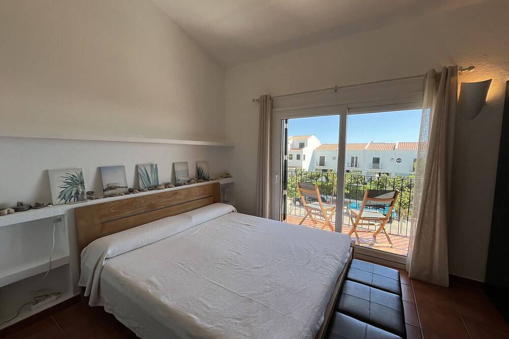 Superb house in quiet area 100 m far from the sea in Fornells, Es Mercadal