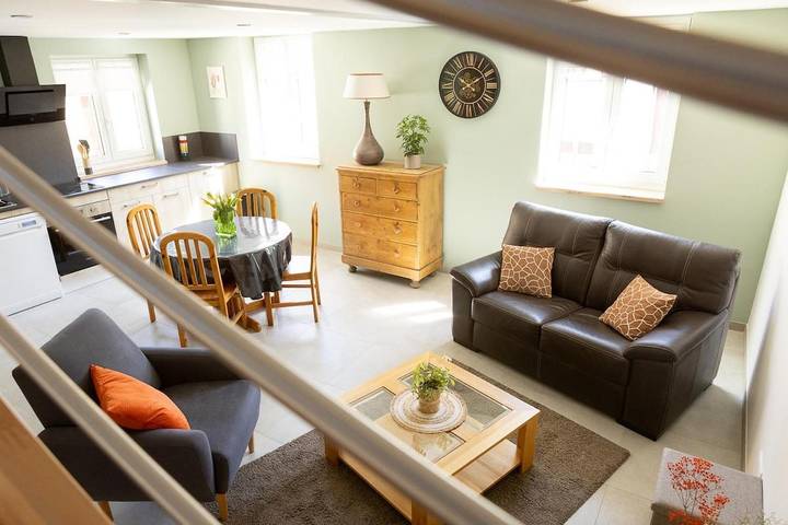 Appartement de vacances pour 4 personnes, avec jardin