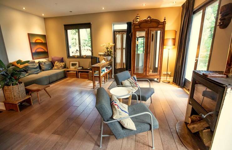 Gîte pour 6 personnes, avec Balcon ainsi que Terrasse et Jardin dans Falaises du Bois de Cise