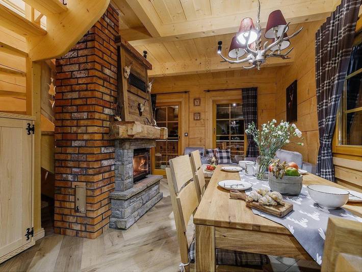 Zweistöckiges Haus im Bergstil, Sauna, Whirlpool in Murzasichle, Karpaten (Polen)