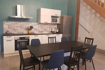 Gîte pour 8 personnes, avec jardin et terrasse à Dienville