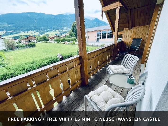 Ferienwohnung für 8 Personen, mit Balkon und Ausblick - 1