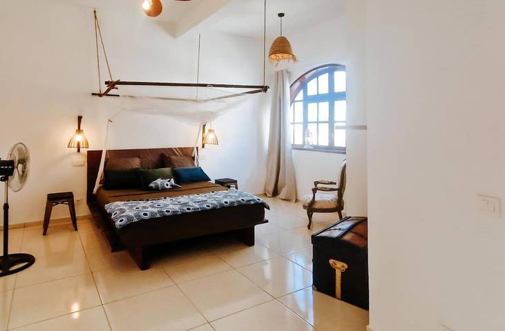 Chambre d’hôte pour 2 personnes, avec terrasse dans Boa Vista (homonymie)
