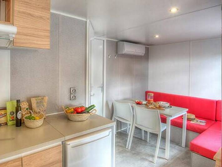 Brioni Sunny Camping - Mobilheim 4 personen - Mobilheim | Classic | 2 Schlafz. | 4 Pers. | Hochterrasse | 2 Bäder | Klimaanlage | Tv in Stinjan, Pula