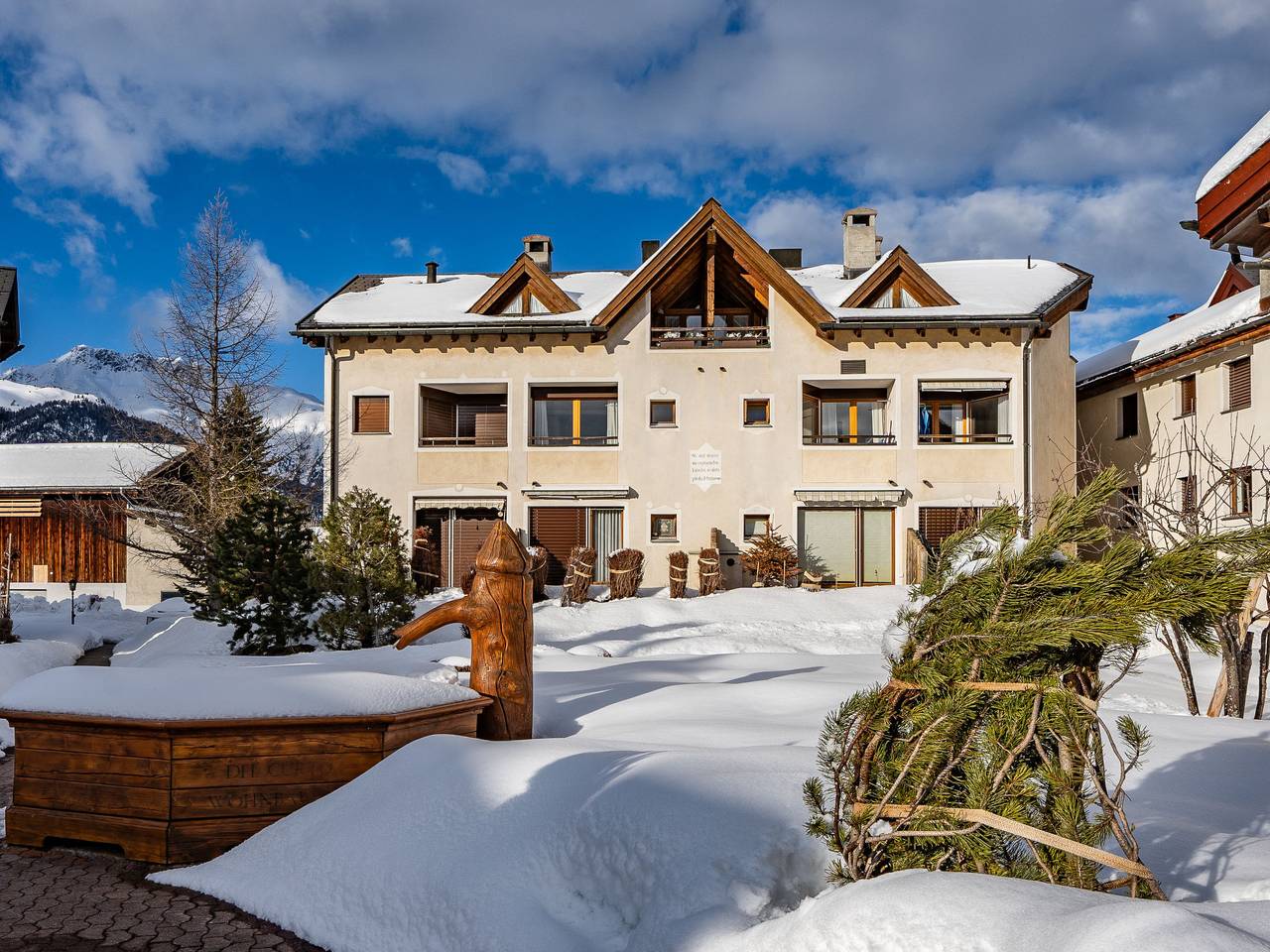 Ganze Wohnung, Chesa Narcissa F4 in Celerina, Sankt Moritz