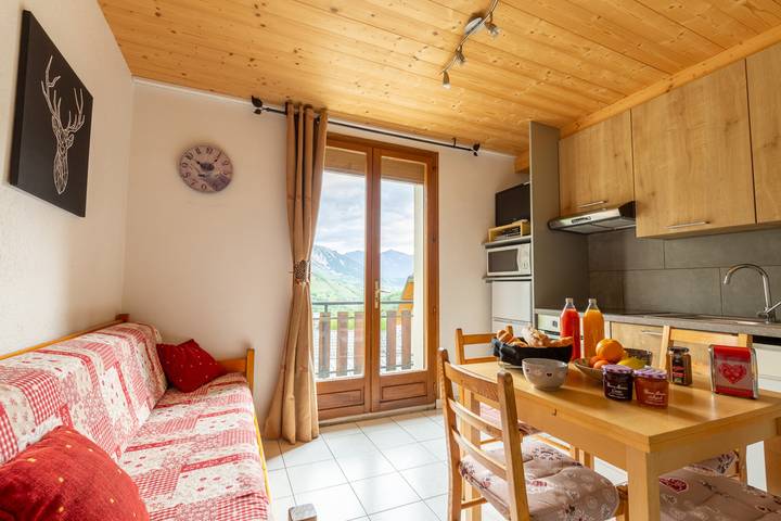 Appartement de vacances pour 4 personnes, avec balcon et jardin
