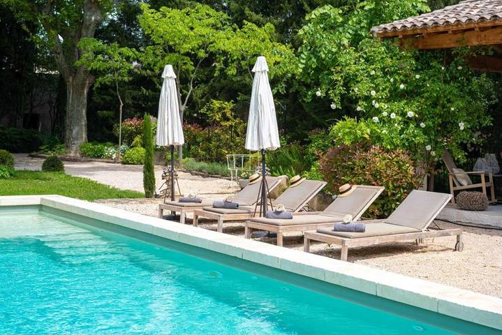 Location de vacances pour 16 personnes, avec piscine ainsi que vue et jardin, animaux acceptés à Cabannes - 4