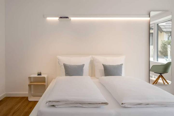 Ferienwohnung für 4 Personen, mit Balkon und Garten in Bad Wörishofen