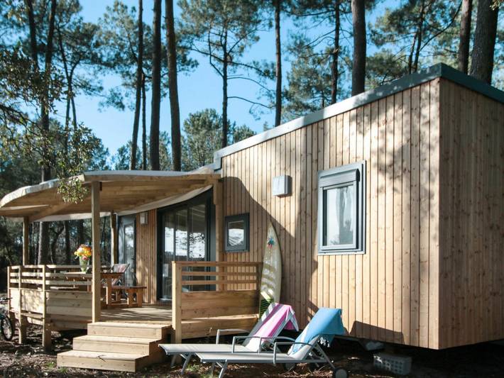 Maison de vacances pour 4 personnes, avec jardin et piscine à Ondres