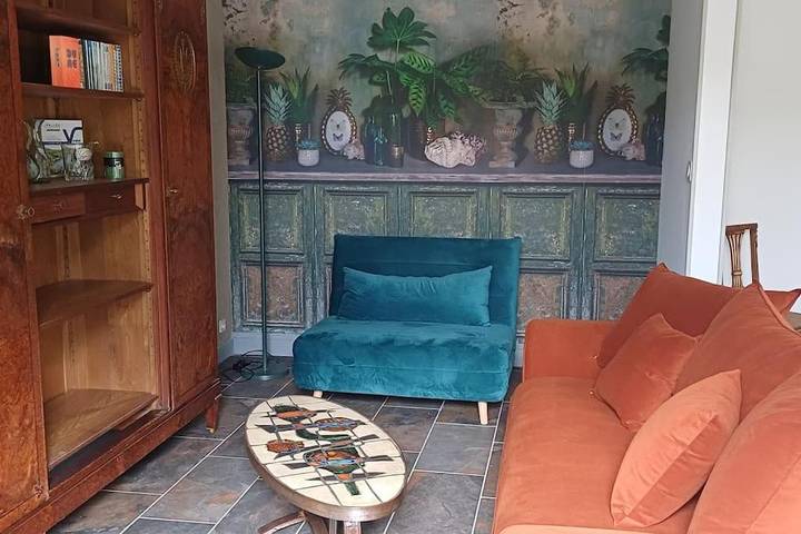 Gîte pour 8 personnes, avec jardin à Cuzion