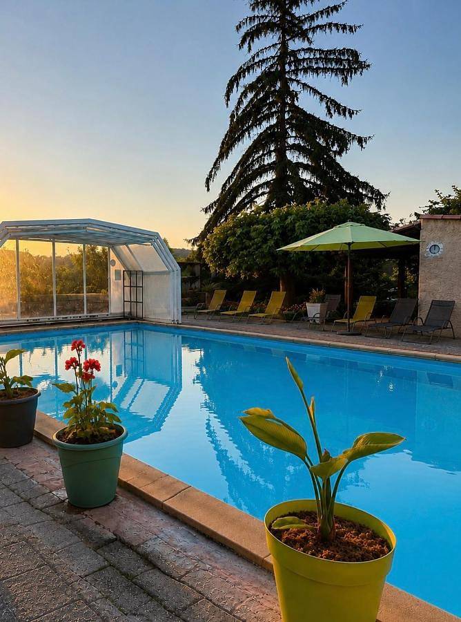 Casa de vacaciones para 15 personas, con vistas además de jardín y piscina, Se admiten mascotas - 1