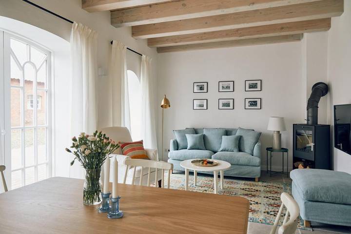 Ferienhaus für 4 Personen, mit Terrasse und Garten