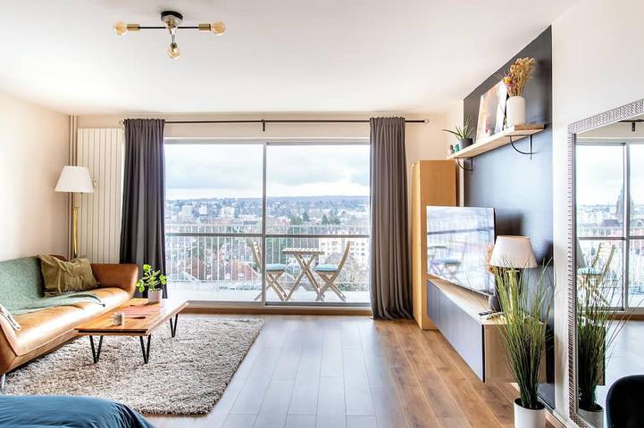 Appartement de vacances pour 2 personnes, avec balcon à Mulhouse