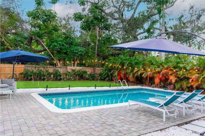 Vacation rental for 10 people, with terrace and pool in Manatee County