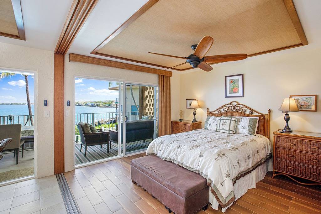 Ganze Wohnung, Atemberaubende Meerblick! Direkter Blick in die Kailua Bay! in Komohana Kai, Kailua-Kona