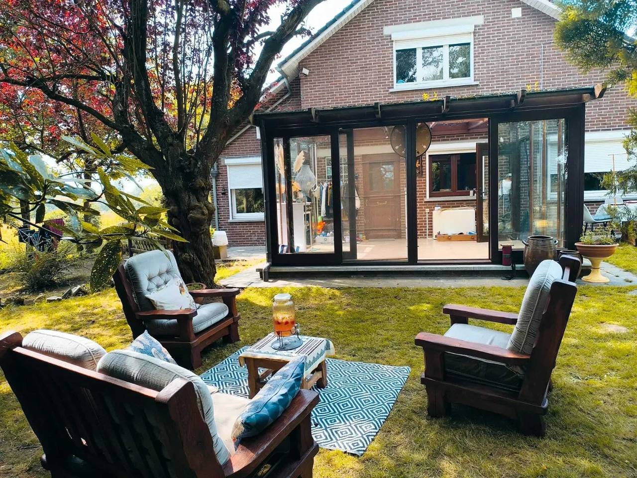 Charmant huis in Hoegaarden met tuin in Vlaams-Brabant