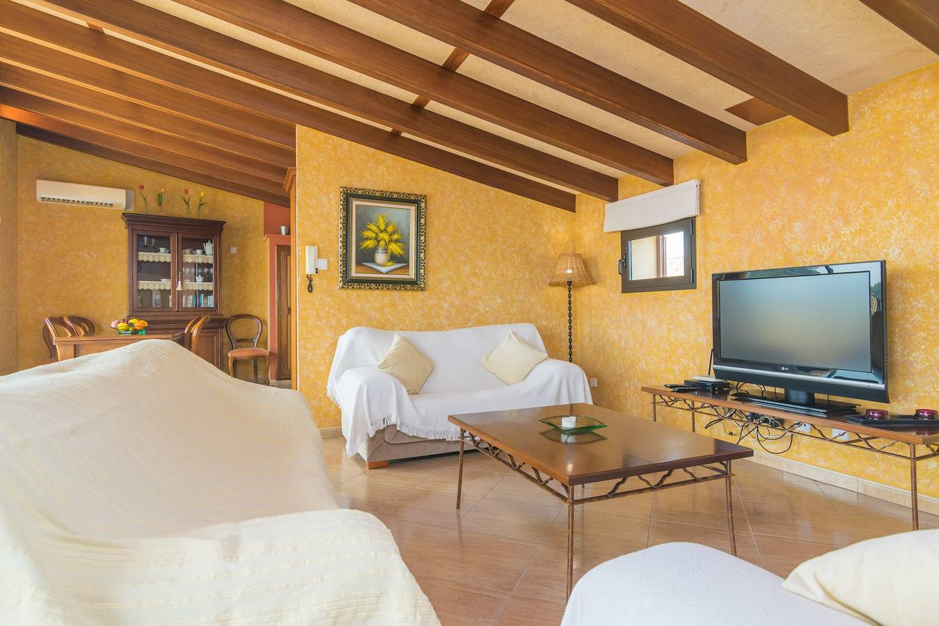 Ferienhaus 'Can Nadal - Adults Only' mit Bergblick, Wi-Fi und Klimaanlage in Sineu, Mallorca Inselmitte