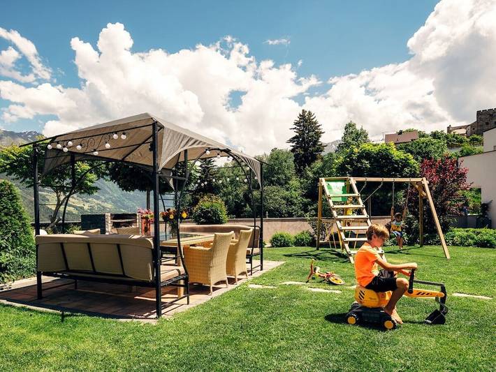 Ferienwohnung in Ladis mit Schwimmbecken in Ladis, Serfaus-Fiss-Ladis