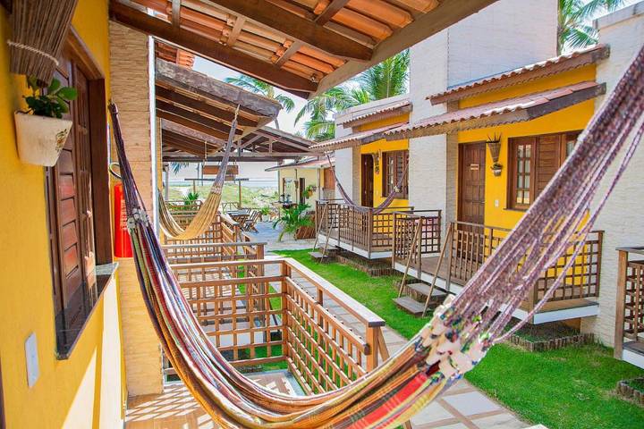 Pousadas para 2 pessoas, com jardim e vista em Itarema