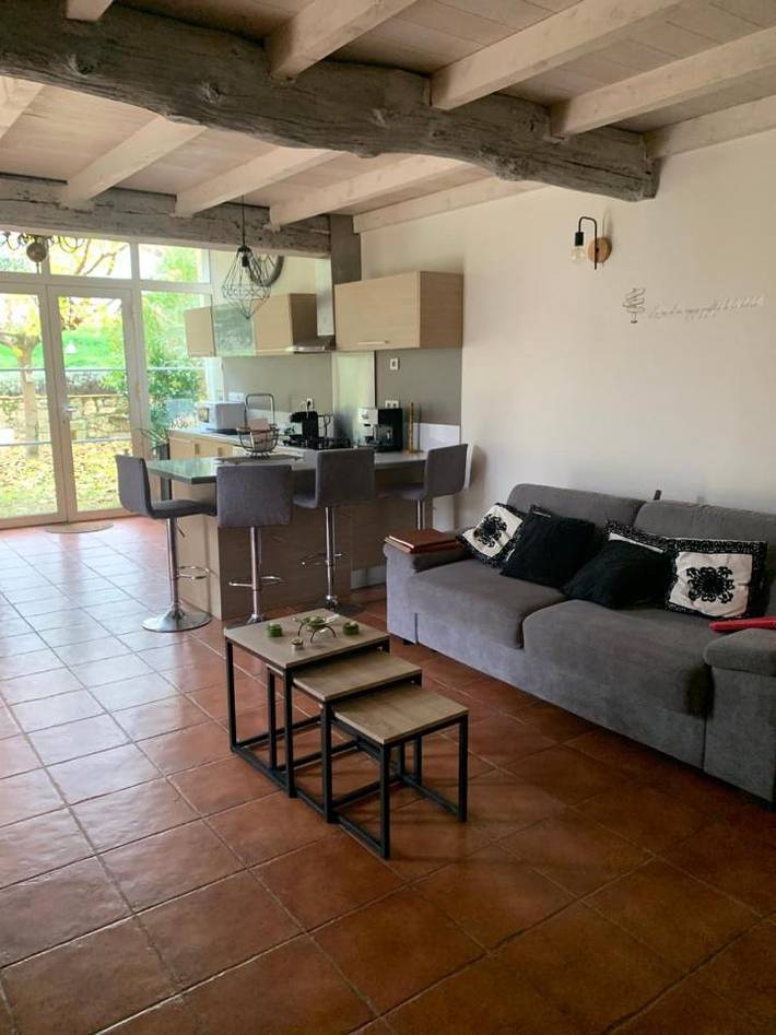 Location de vacances pour 4 personnes, avec jardin ainsi que piscine et vue à Fauch - 4