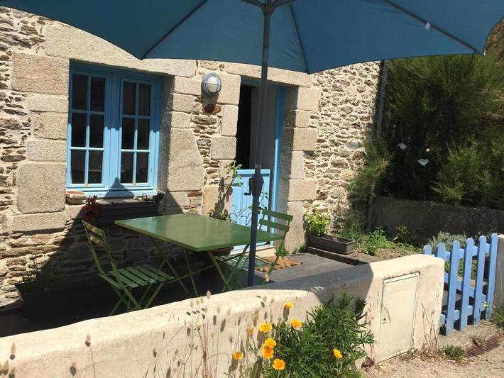 Gîte pour 4 personnes, avec terrasse, adapté aux familles dans Plage Port-au-Loup