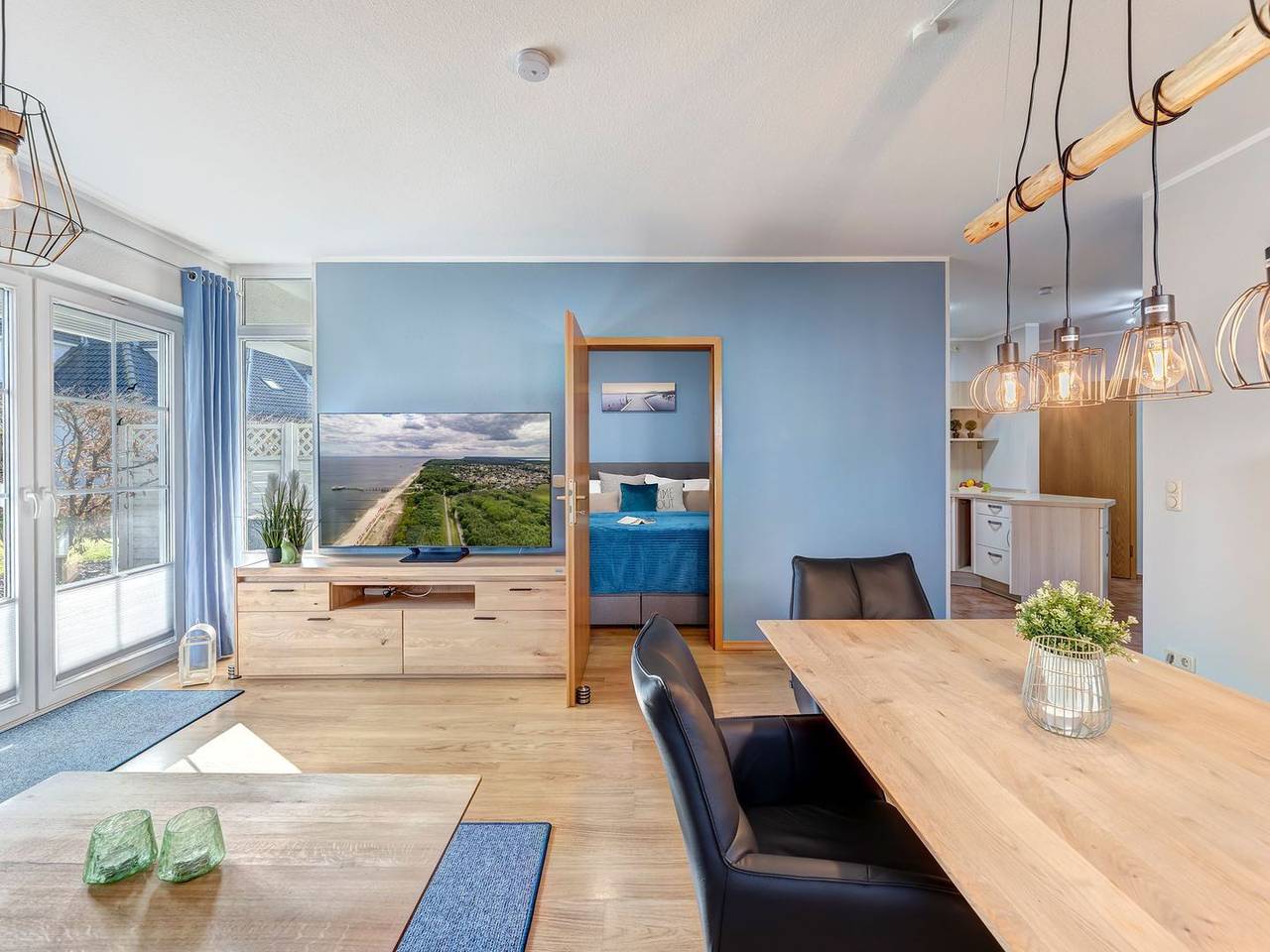 Apartamento entero, Komfortable Ferienwohnung in Koserow mit Terrasse und moderner Ausstattung in Koserow, Bernsteinbäder