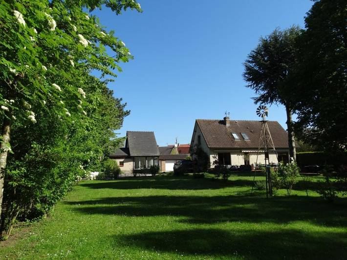 Maison d’hôte pour 2 personnes, avec jardin et vue à Villers-Bretonneux