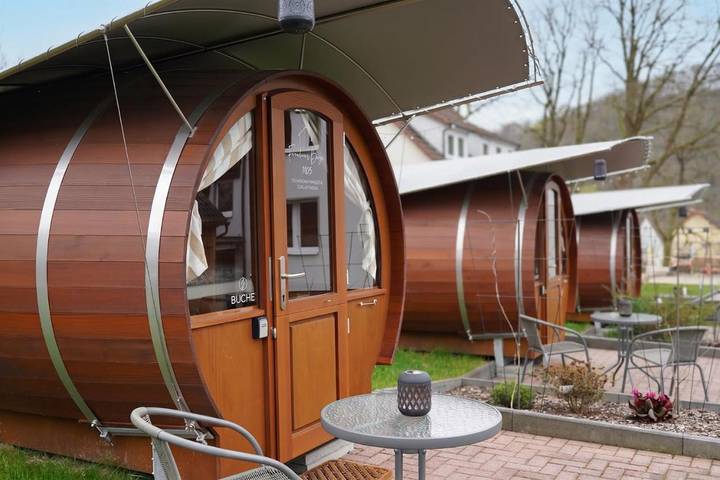 Camping für 2 Personen, mit Terrasse und Garten sowie Ausblick in Hessen
