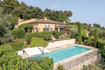 Chambre d’hôte pour 2 personnes, avec terrasse ainsi que jardin et piscine, animaux acceptés à La Colle-sur-Loup