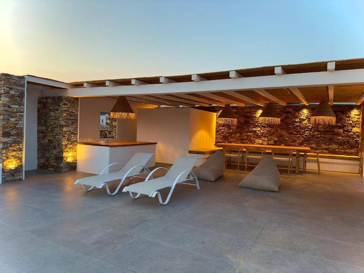 Villa pour 4 personnes, avec vue ainsi que jardin et vue sur le lac, adapté aux familles dans Antiparos - 2