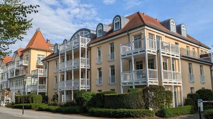 Ferienhaus mit Meerblick für 5 Personen, mit Balkon, mit Haustier in Kühlungsborn