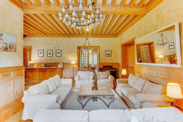 Location de vacances pour 18 personnes, avec jacuzzi et jardin ainsi que terrasse et sauna dans Etang De Soustons - 4