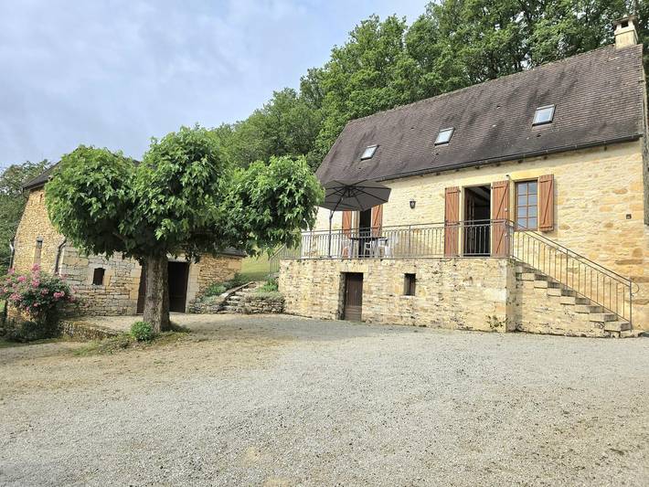 Gîte für 4 Personen, mit Terrasse und Garten sowie Ausblick