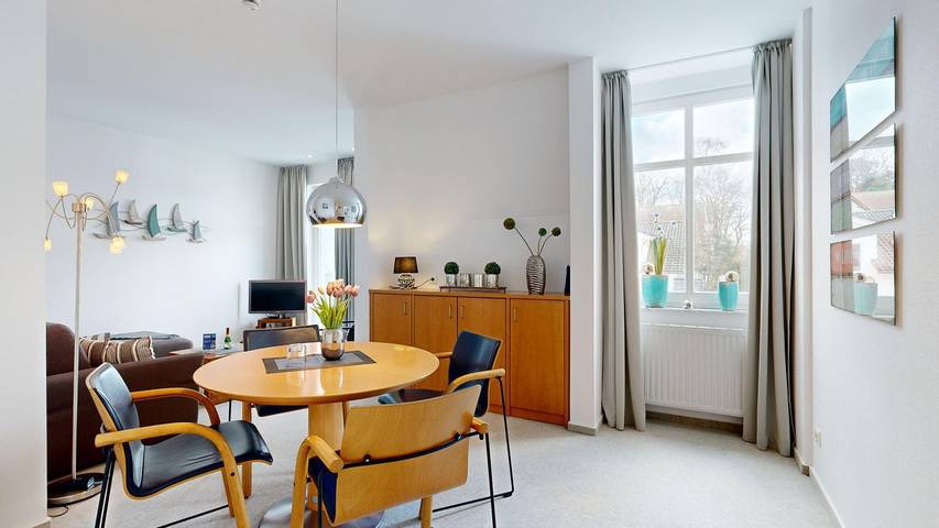 Gîte pour 4 personnes, avec balcon et sauna à Binz - 2