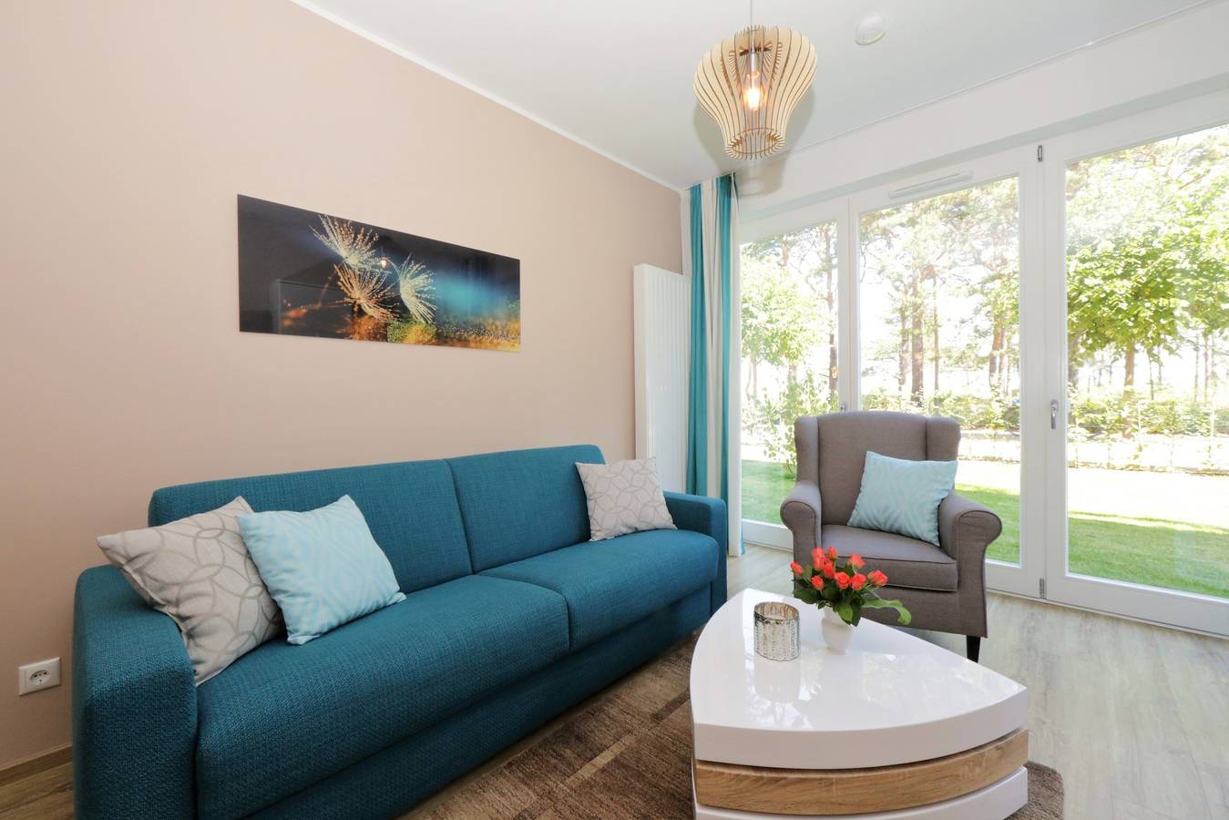 Ganze Ferienwohnung, (Brise) Strandresidenz Else Marie App. 0.10 in Drei Kaiserbäder, Heringsdorf
