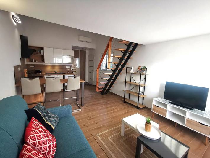 Appartement de vacances pour 3 personnes, avec terrasse