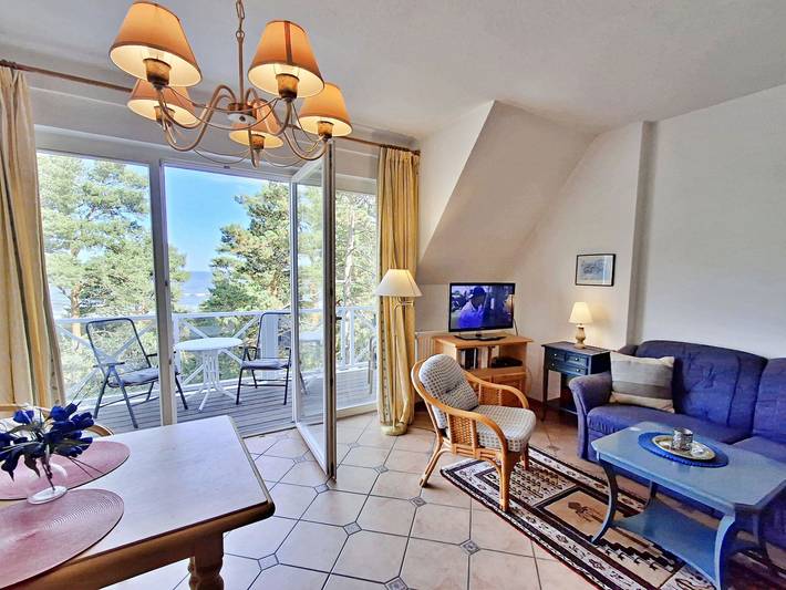 Ferienwohnung für 3 Personen, mit Meerblick und Balkon - 1