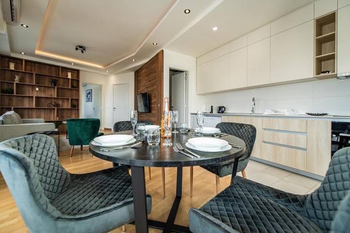 Ferienwohnung für 3 Personen, mit Balkon und Terrasse sowie Ausblick in Belgrad - 4
