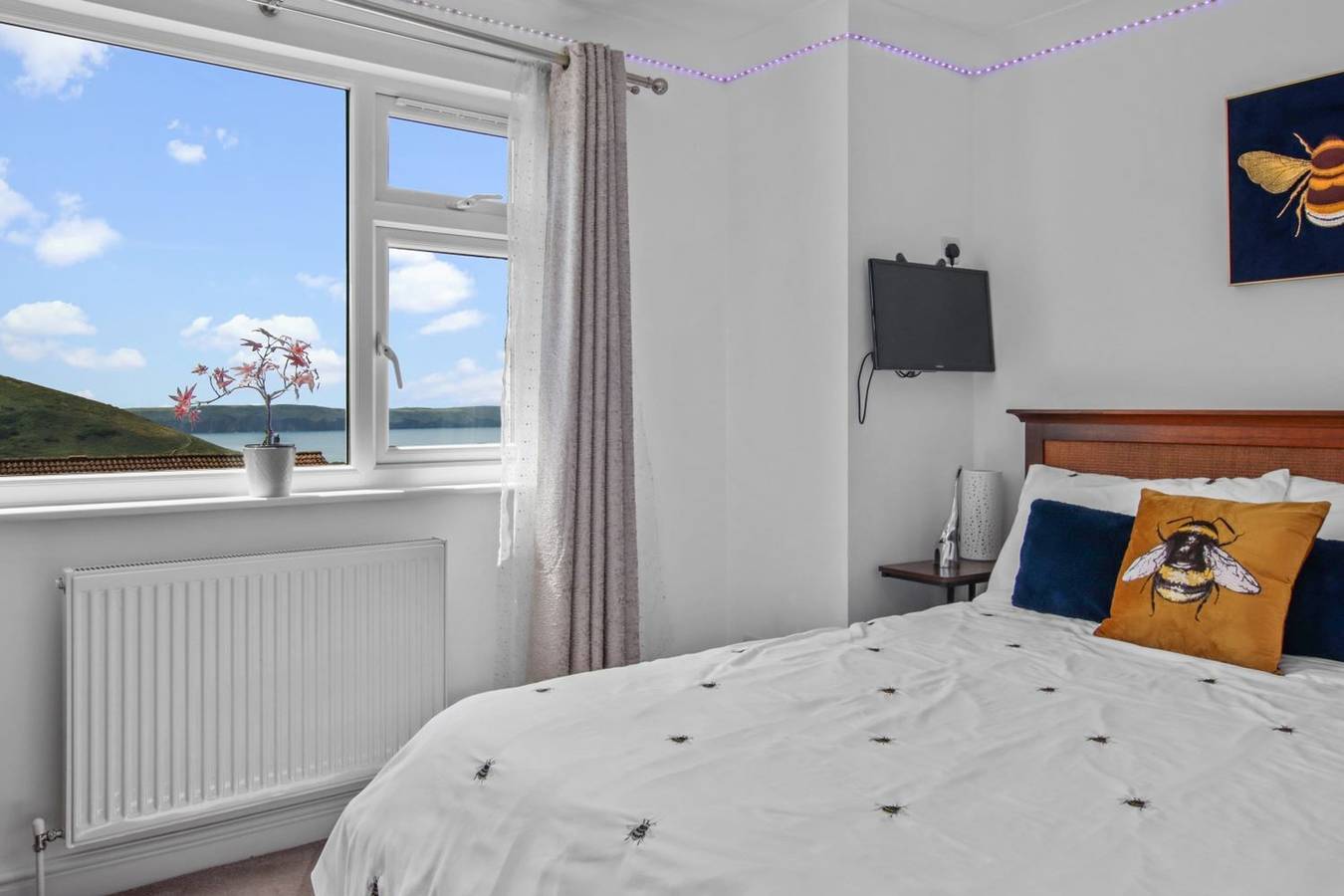 Coastal 4 bed retreat with sea views - Woolacombe in Devon