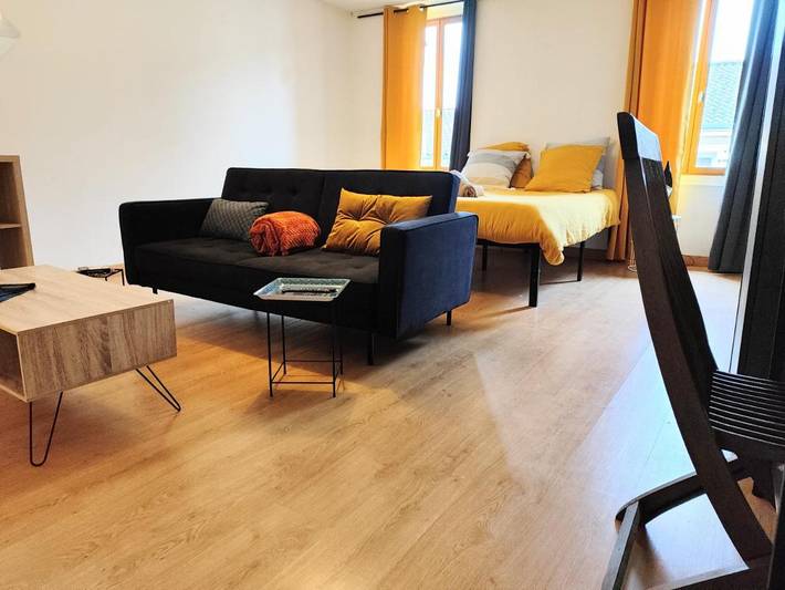 Appartement de vacances pour 3 personnes, avec terrasse, animaux acceptés